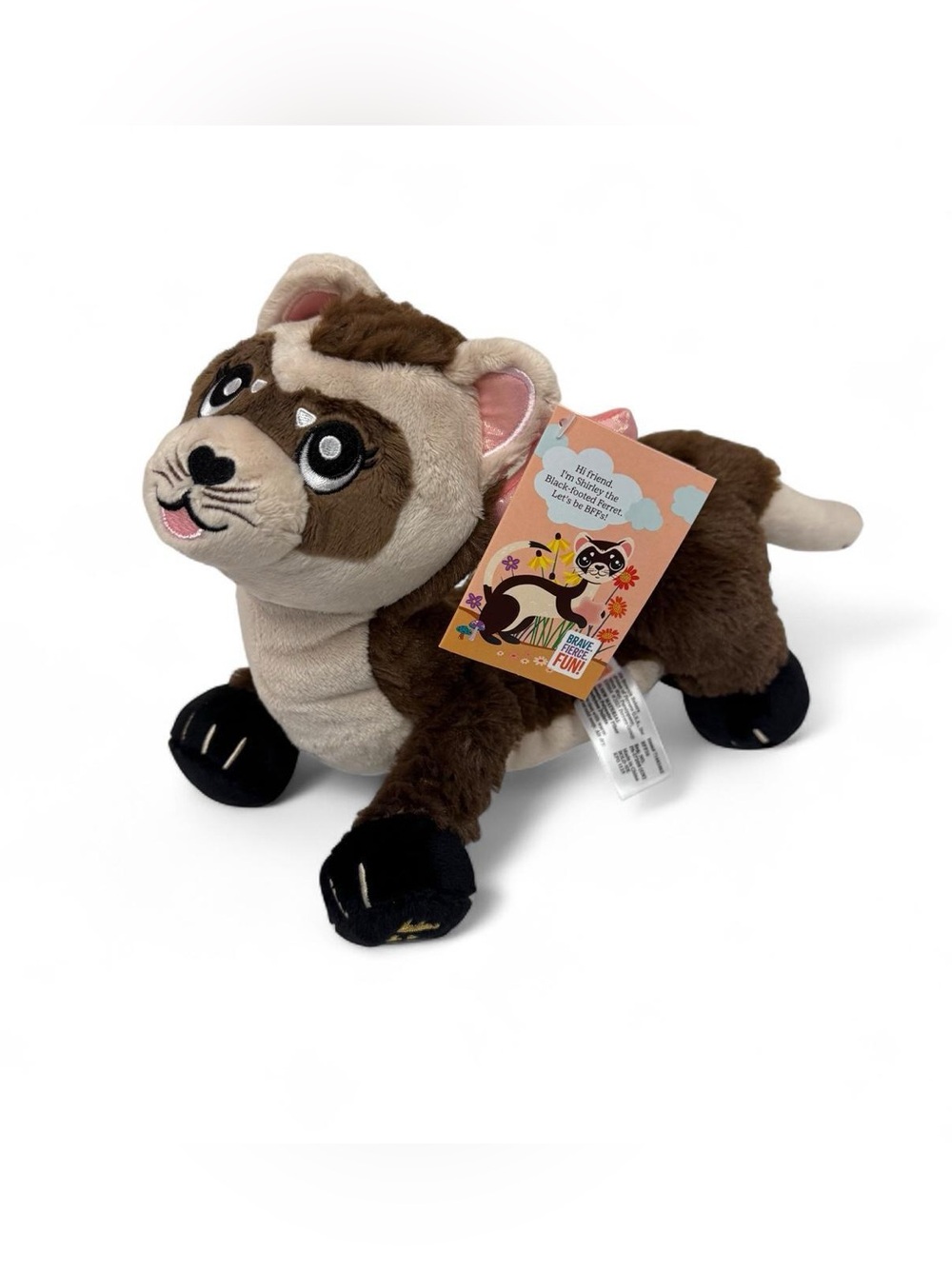 NWT Little Brownie Bakers Shirley the Black-Footed Ferret plush 2026 Girl Scout